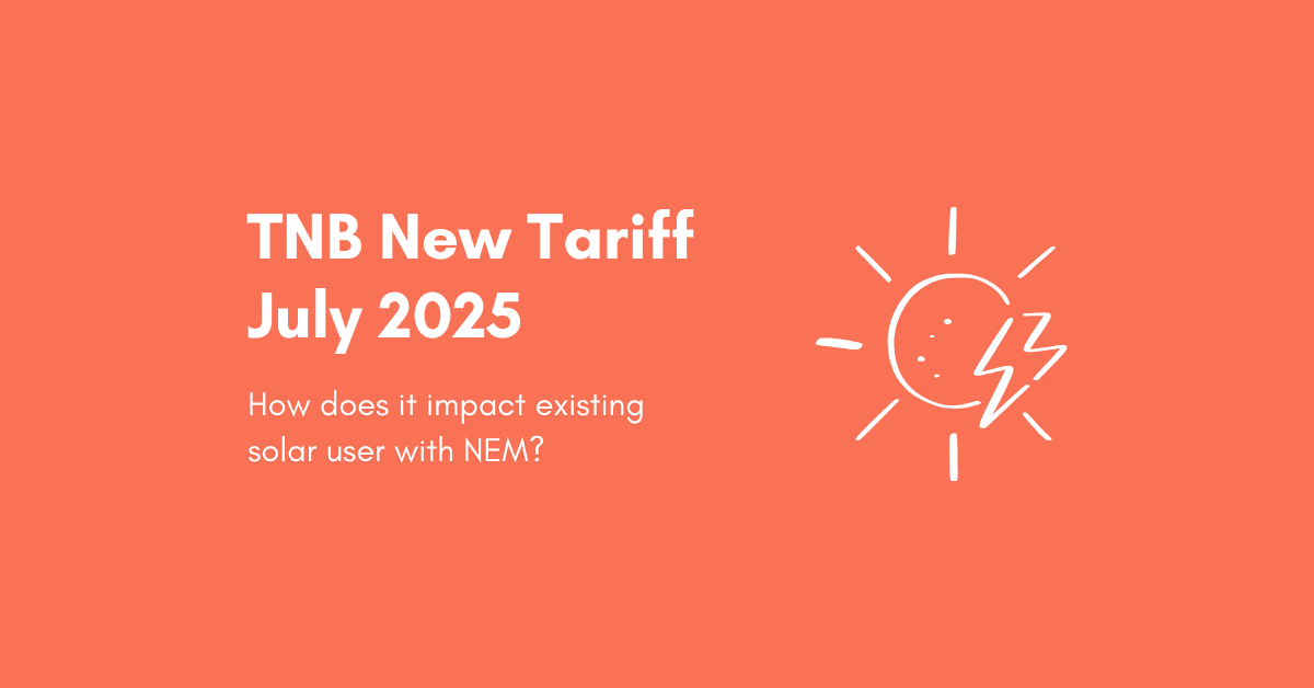TNB New Tariff July 2025