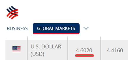 hong leong tt rate