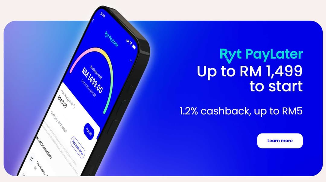 ryt paylater banner