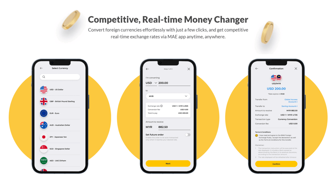 maybank global access account in mae