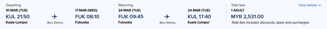 singapore airline flight to fuk with cash