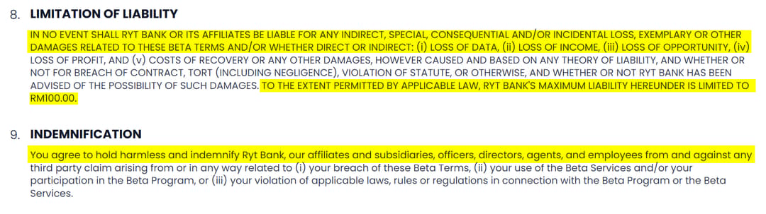 ryt bank ai terms
