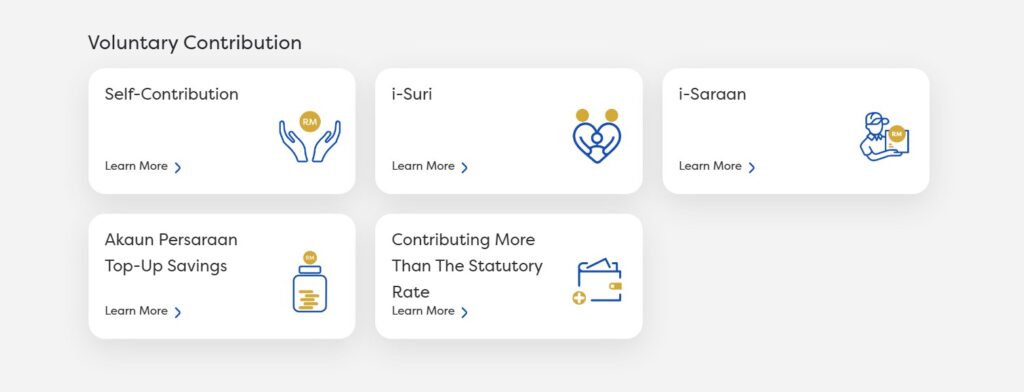 type of self contribution scheme